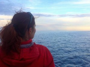 Milena i ocean, fot. Carla Silveira, calma, calmness