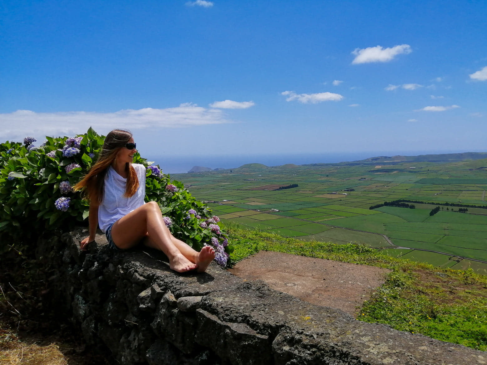Terceira, Serra do Cume, Milena, miradouro, widok, punkt widokowy